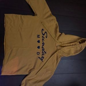 Kids sweatshirt cropped